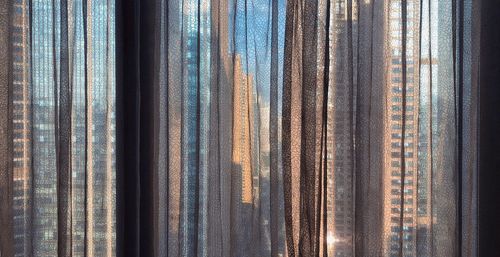 Full frame shot of curtain