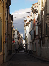 Street amidst buildings in city