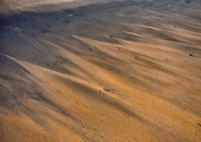 Aerial view of desert