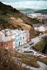 Aberystwyth town, wales scenery