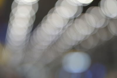 Defocused image of sunlight