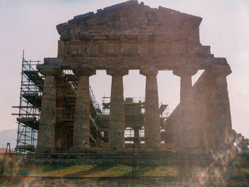 Low angle view of built structure