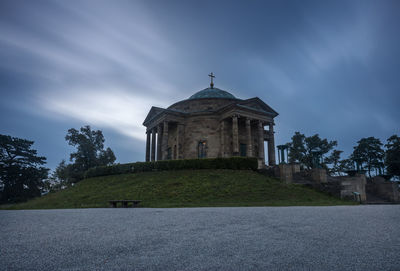 The sepulchral chapel on württemberg hill in stuttgart, germany