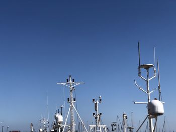 Marina boat masts and communications equipment in scarborough, uk