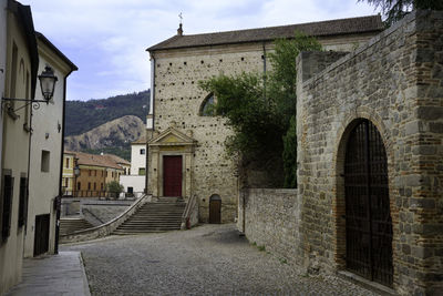 Exterior of historic building