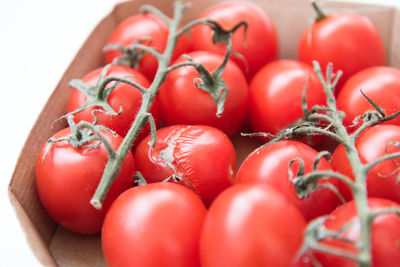 Close-up of tomatoes on table