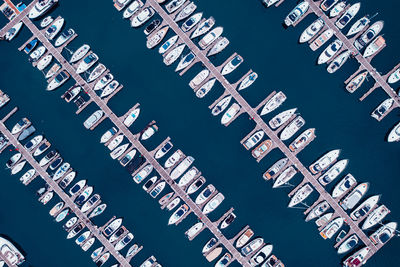 Boats in a harbour 