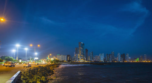 Skyline of bocagrande, cartagena, bolivar, colombia