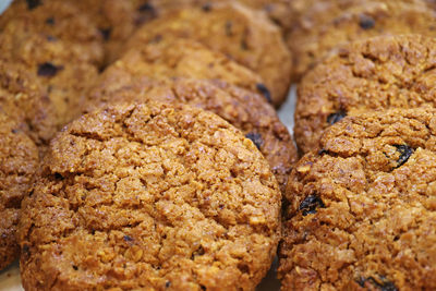 Full frame shot of cookies