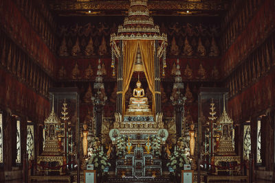 Buddha statue in temple