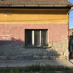 Window of old house