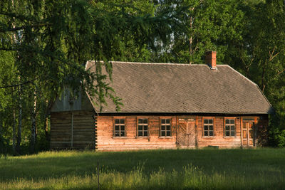 Country house in the forest