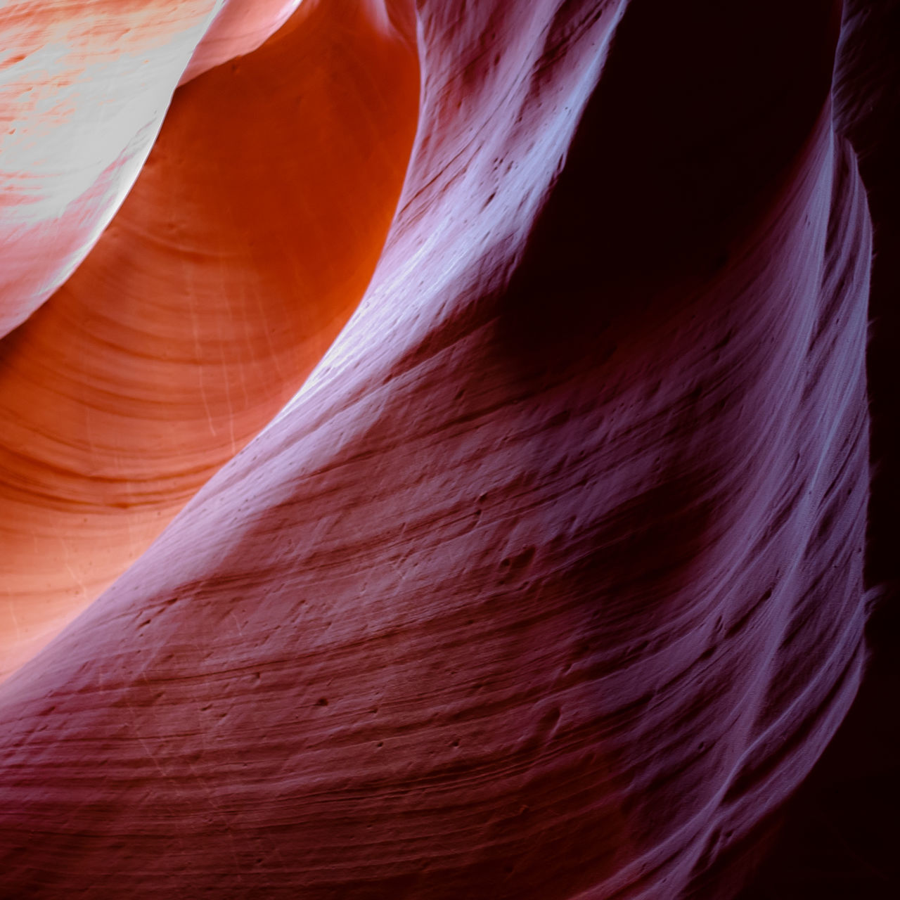 LOW ANGLE VIEW OF ROCK FORMATIONS