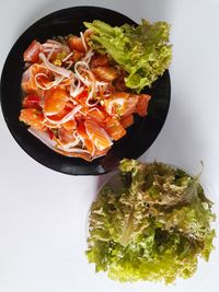 Close-up of food in plate