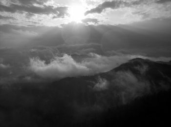 Low angle view of clouds in sky