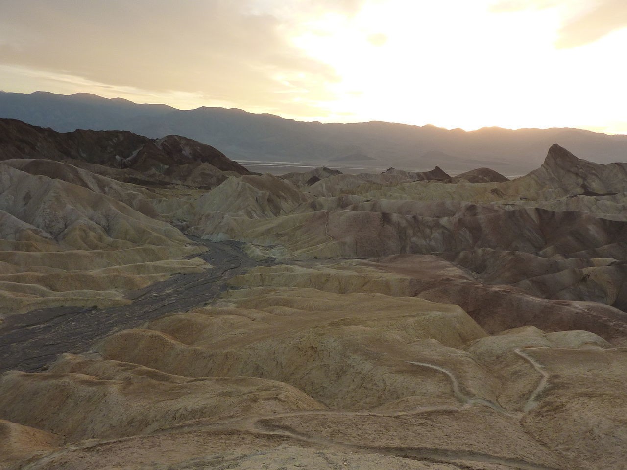 SCENIC VIEW OF ARID LANDSCAPE AGAINST SKY