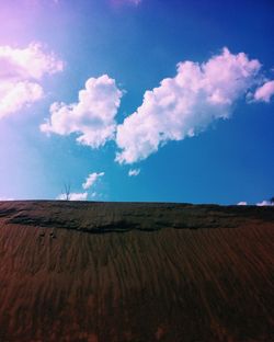 Clouds over landscape