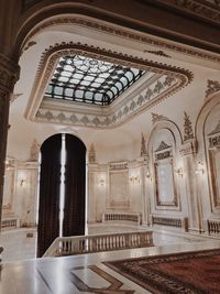 Interior of historic building