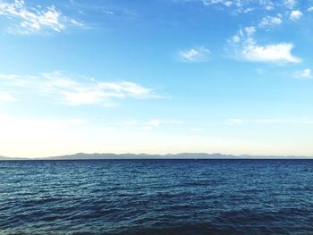 Scenic shot of calm sea