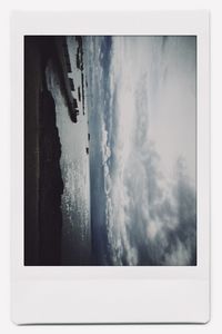 Panoramic view of sea against sky