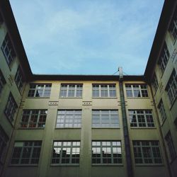 Low angle view of building against sky