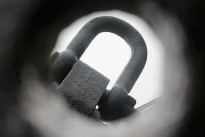 Close-up of metal