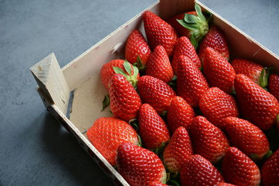 Close-up of strawberries