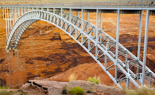 View of arch bridge