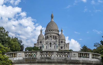 The basilica of montmartre in paris