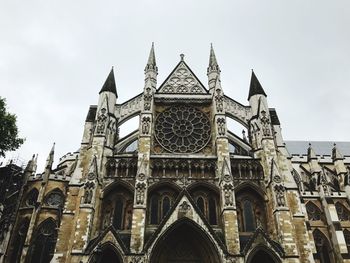 Low angle view of cathedral against sky