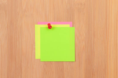 Close-up of mailbox on wood