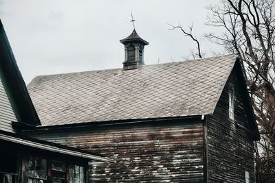 Low angle view of building against sky