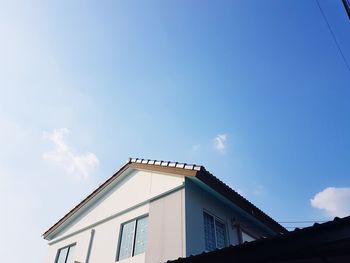 Low angle view of building against sky