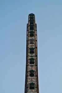 Low angle view of building against clear sky