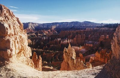 Panoramic view of landscape against sky