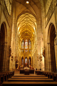 Interior of cathedral