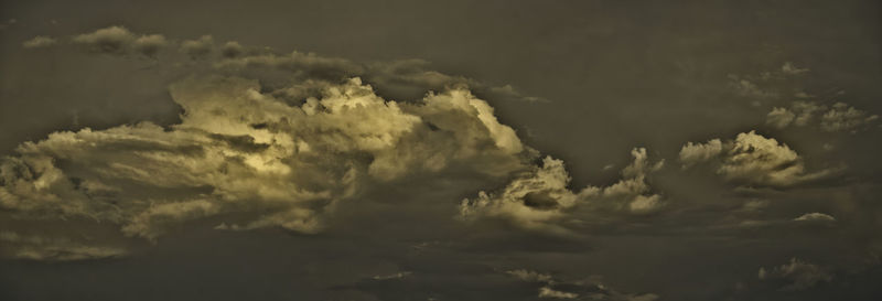 Low angle view of clouds in sky