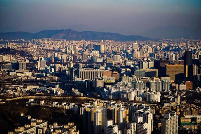 Aerial view of cityscape