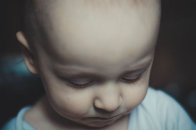 Close-up of boy