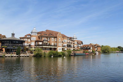 Buildings at waterfront