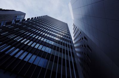 Low angle view of building against sky