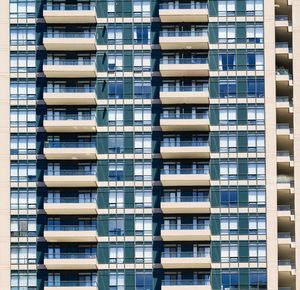 Full frame shot of modern building in city