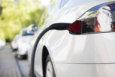 Charging electric car