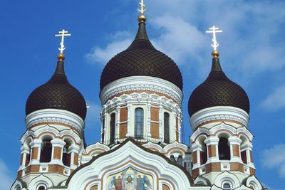 Saint alexander nevsky cathedral against sky