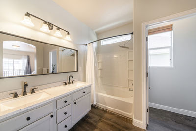 View of bathroom at home