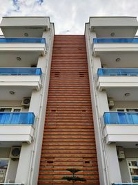 Low angle view of building against sky