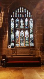 Window in temple