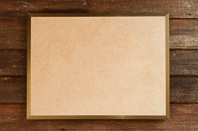 Directly above shot of empty paper