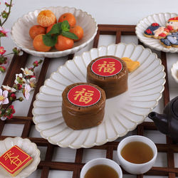 Chinese new year cake popular as kue keranjang or dodol china in indonesia. 