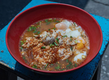 Close-up of food in bowl